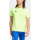 adidas - Adizero Essentials - T-shirt - Zwart - Gerecycled Polyester