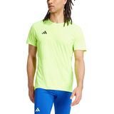 adidas - Adizero Essentials - T-shirt - Zwart - Gerecycled Polyester