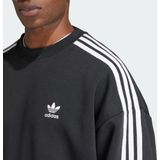 adidas - Oversized Sweatshirt - Zwart - Katoen/Polyester
