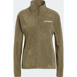 Adidas - Terrex Multi Fleece - Wandelsjaal - Zwart - Met Volledige Rits