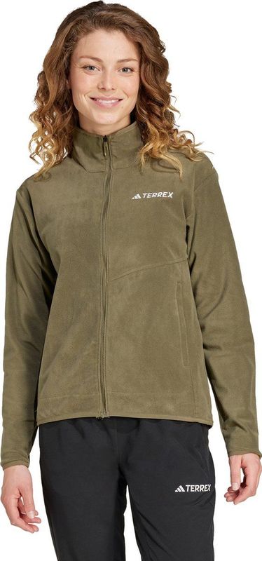 Adidas - Terrex Multi Fleece - Wandelsjaal - Zwart - Met Volledige Rits
