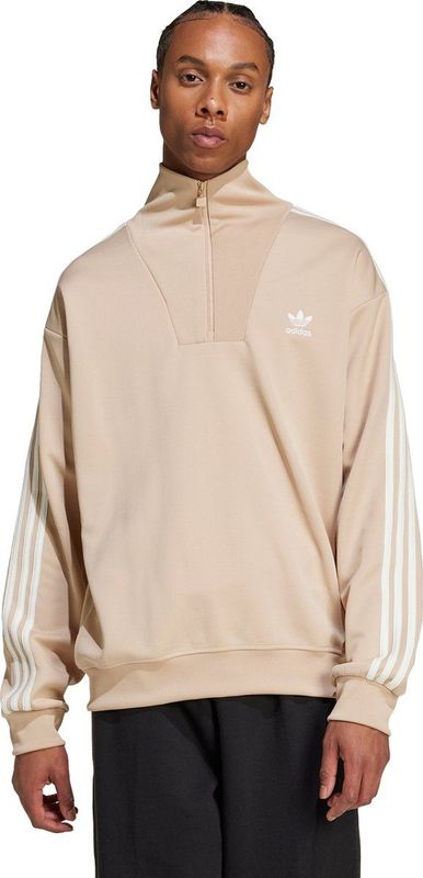 adidas Originals Adicolor Funnel Neck Sportsweater - Heren - Beige