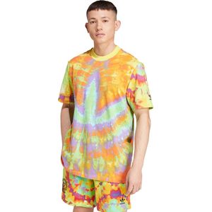 adidas Originals Tie-Dyed T-shirt 2 - Heren - Geel
