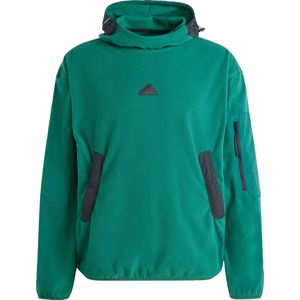 adidas Sportswear City Escape Polar Fleece Hoodie - Heren - Groen