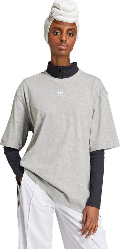 adidas - Essentials Boyfriend T-shirt - Zwart - Katoen