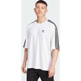 adidas - T-shirt - Oversized - Zwart - Katoen