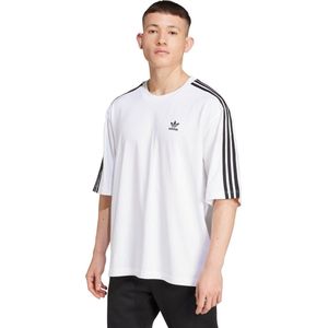 adidas - T-shirt - Oversized - Zwart - Katoen - 100% Katoen