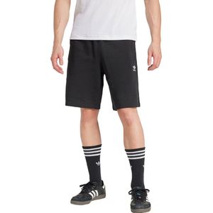 Adidas Originals - Essentials Trefoil Korte Broek - Zwart - Katoen - Regular Fit