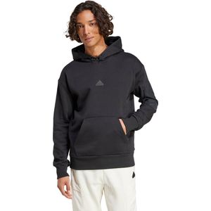 adidas - City Escape - Fleece Hoodie - Zwart