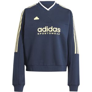 adidas - Tiro Cut 3 Stripes - Sweatshirt - Grijs - Katoen/Polyester