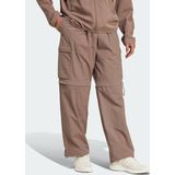 adidas Sportswear City Escape Premium Zip Off Cargobroek Heren Bruin