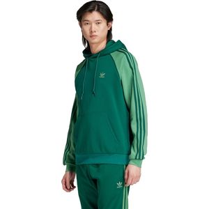adidas Originals Colorblocked SST Hoodie - Heren - Groen