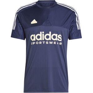 Adidas Tiro T-shirt Met Korte Mouwen Blauw Regular Man