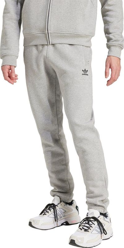 Adidas - Essentials - Joggingbroek - Medium Grey Heather - Katoen/POLYESTER