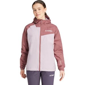 ADIDAS - TERREX - Outdoorjas - rosé / oudroze / wit