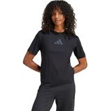 adidas - T-shirt - Zwart - Katoen - UV-bescherming