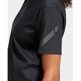 Adidas - Z.n.e T-shirt - Zwart - Katoen - UPF Bescherming
