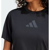 Adidas - Z.n.e T-shirt - Zwart - Katoen - UPF Bescherming