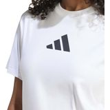 adidas - T-shirt - Zwart - Katoen - Ultraviolet Protect Factor (UPF)