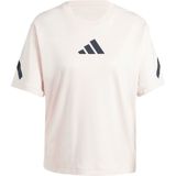 adidas - Z.N.E. T-shirt - Dames - Roze - Katoen