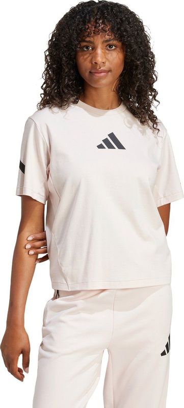 adidas - Z.N.E. T-shirt - Dames - Roze - Katoen