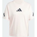 Adidas - Z.n.e T-shirt - Zwart - Katoen - UPF Bescherming