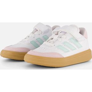 Adidas Courtblock Sneakers wit Imitatieleer - Dames - Maat 33