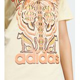 adidas Sportswear adidas x FARM Rio Graphic T-shirt - Dames - Geel