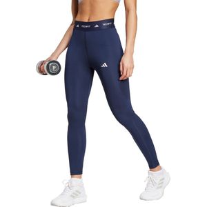 adidas Performance TECHFIT 7/8 Legging - Dames - Blauw