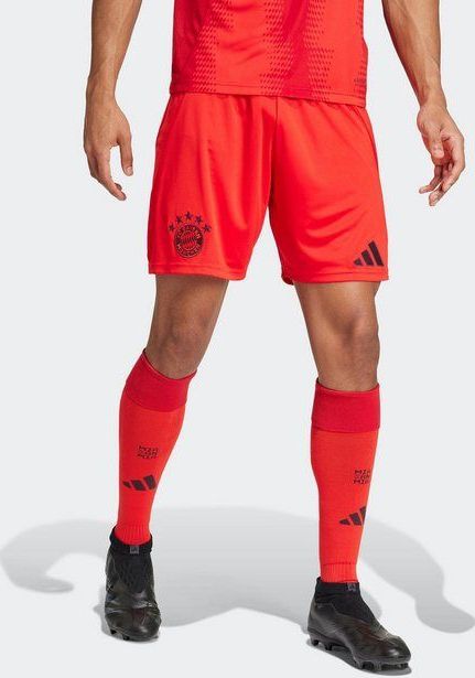 adidas Performance - FC Bayern 24/25 Home - Sportbroek - oranjerood / zwart