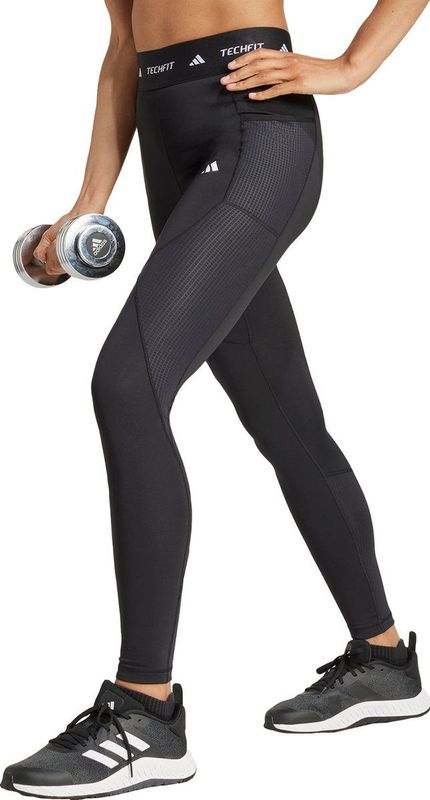 adidas Performance TECHFIT COLD.RDY Lange Legging - Dames - Zwart