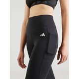 Adidas - Optime Essentials Stash Pocket Legging - Zwart - Zweetafvoerende Stof