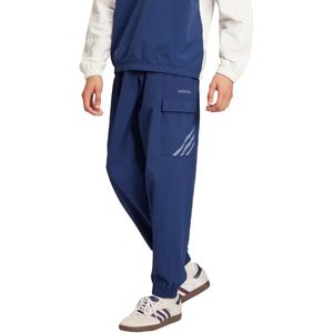 adidas - Cuffed Cargo Pants - Blauw - Cargobroeken
