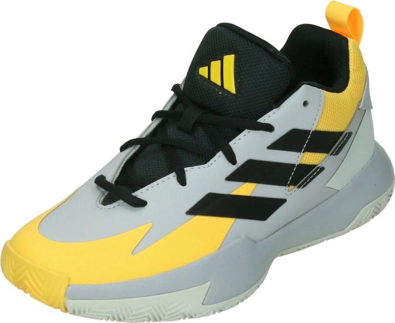 adidas - Cross Em Up - Basketbalschoenen - Zwart - Rubberen Zool