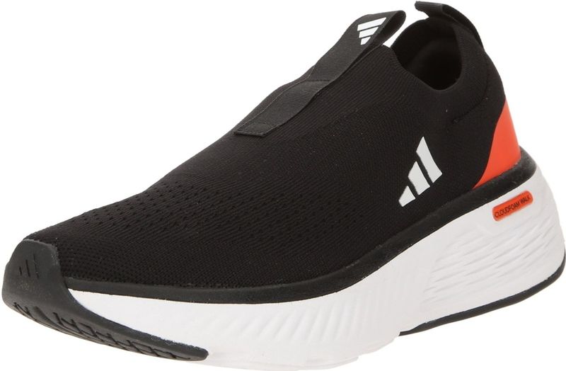 Adidas Cloudfoam Go Sock - Sneakers - Zwart - Lichtgewicht - Vetersloos