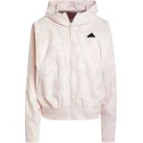 Adidas Z.n.e Sweatshirt Met Rits Roze M Vrouw