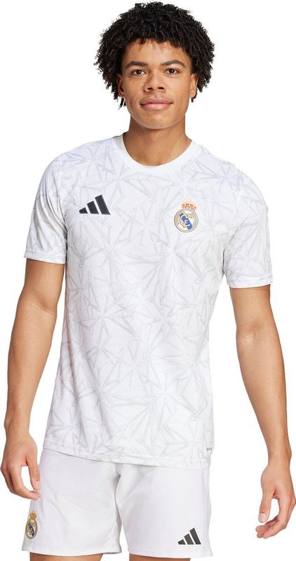 adidas Performance Real Madrid Pre-Match Voetbalshirt - Heren - Wit