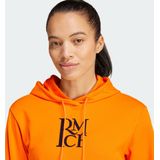 adidas Performance Real Madrid Dubbelgebreide Hoodie - Dames - Oranje