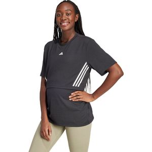 adidas - AEROREADY Voedingsshirt - Zwart - 65% Polyester - 35% Viscose