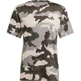 adidas Performance Train Essentials Camo Allover Print T-shirt - Heren - Groen