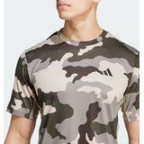 adidas Performance Train Essentials Camo Allover Print T-shirt - Heren - Groen