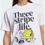 adidas Sportswear Positivity Graphic T-shirt - Heren - Wit