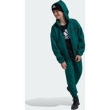 Hoodie - Groen/Zwart - Katoen