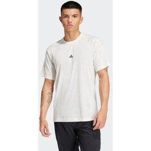 Adidas Yoga T-shirt Met Korte Mouwen Wit M Man
