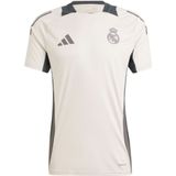 adidas - Real Madrid 2024/25 - Trainingstrui - Wit - Met Gouden Details