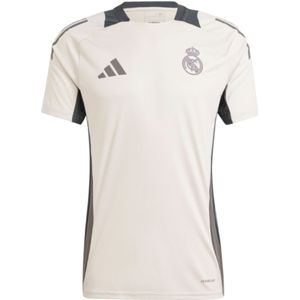 adidas - Real Madrid 2024/25 - Trainingstrui - Wit - Met Gouden Details