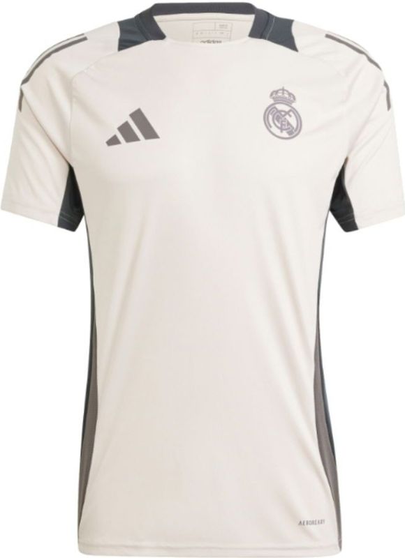 adidas - Real Madrid 2024/25 - Trainingstrui - Wit - Met Gouden Details