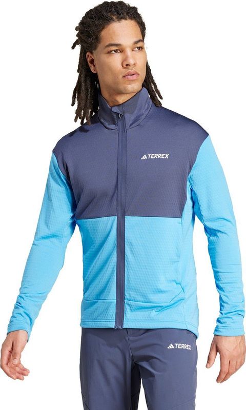 Adidas - Terrex Multi Light Fleece - Zwart - Met Volledige Rits