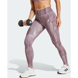adidas Performance Optime Full-Length Print Legging - Dames - Grijs