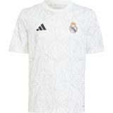 adidas Performance Real Madrid Pre-Match Voetbalshirt Kids - Kinderen - Wit- 128